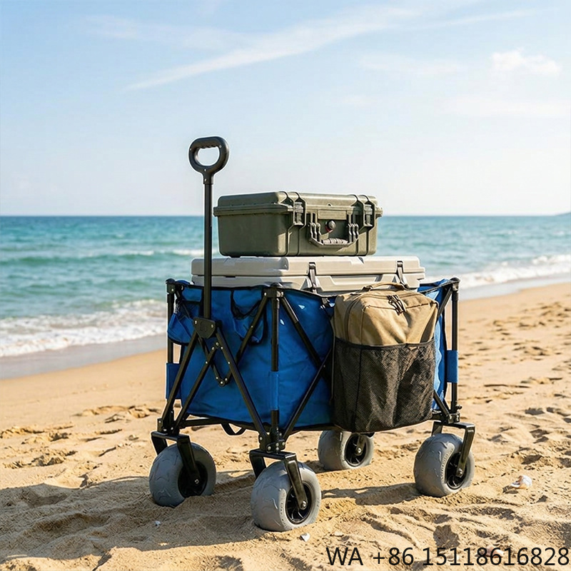 Chariot de plage pliable en mé - Outdoor Camping Table avis et prix