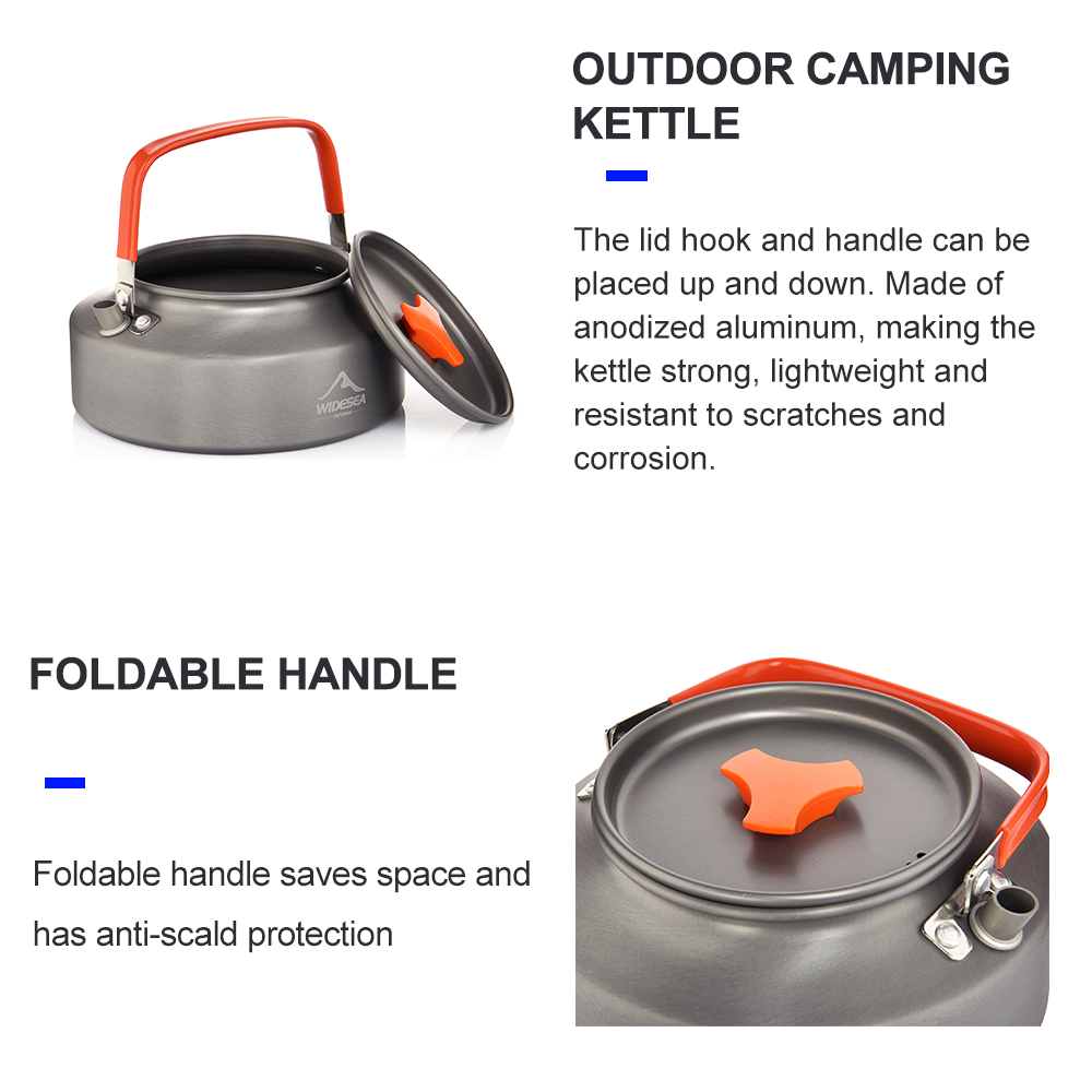 Widesea – bouilloire à eau de  - Outdoor Camping Utensils avis et prix