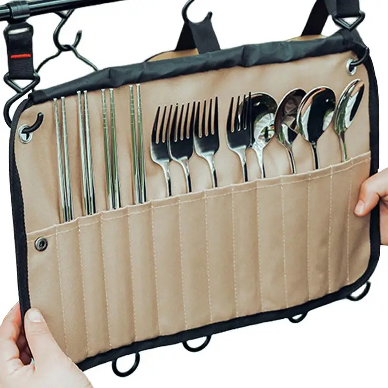 Sac à couverts de camping à 12 - Outdoor Camping Utensils avis et prix