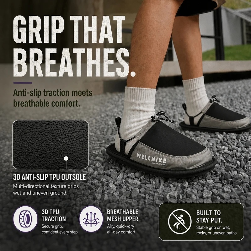 Chaussons de camping à séchage - Outdoor Camping Slippers avis et prix