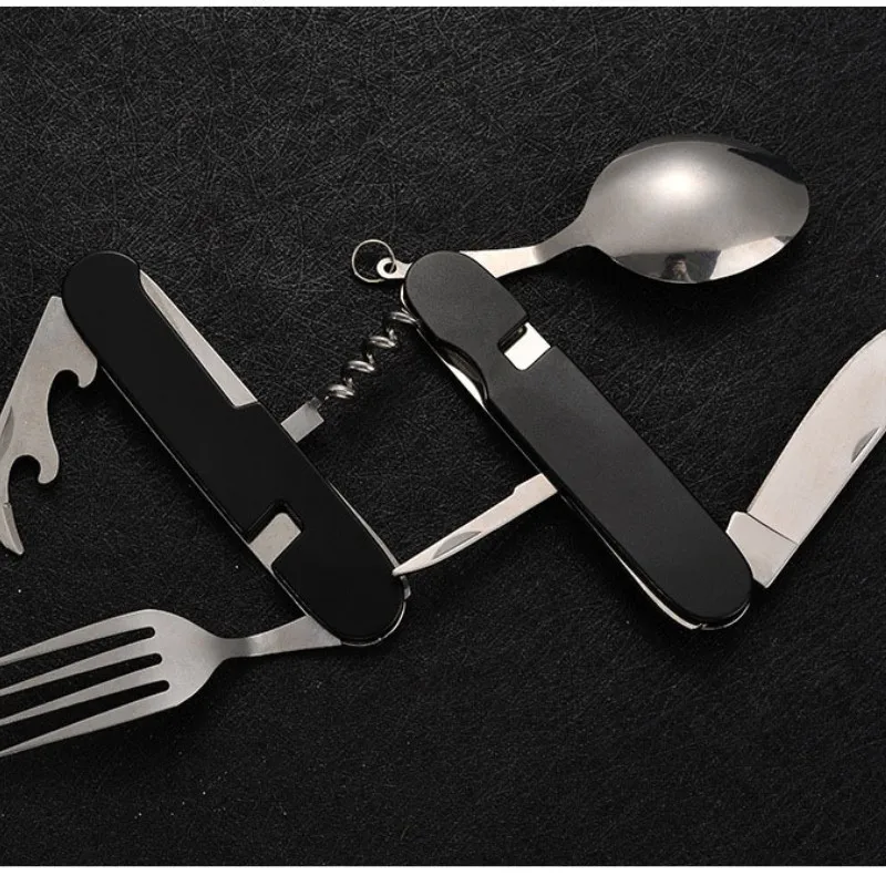 Vaisselle pliante 4 en 1, uste - Outdoor Camping Utensils avis et prix