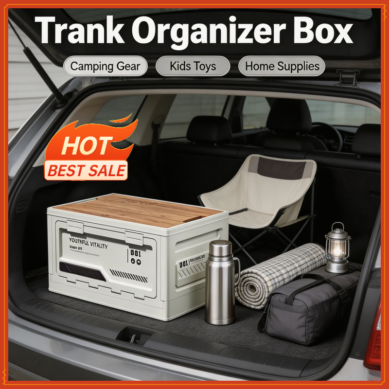Boîte de rangement extérieure  - Outdoor Camping Folding Storage Box avis et prix