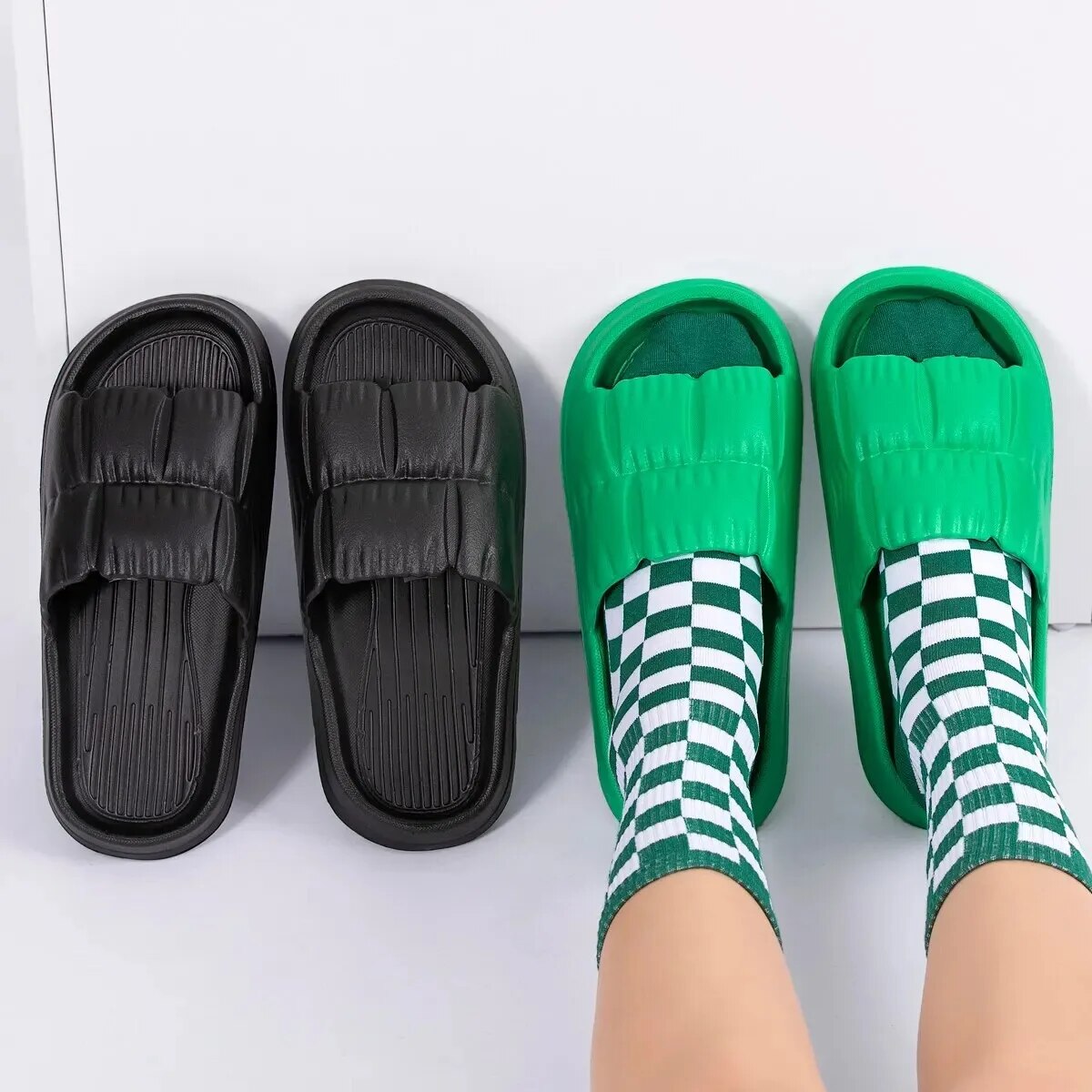 Pantoufles nuage à semelle sou - Outdoor Camping Slippers avis et prix
