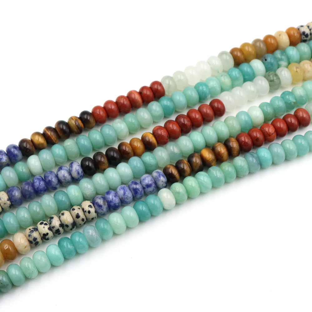 Perles plates en pierres natur - Paracord Bracelet avis et prix