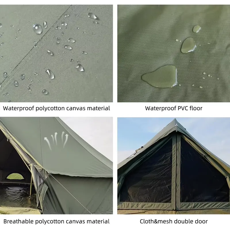 Tente de glamping grand format - Outdoor Yurt Camping avis et prix