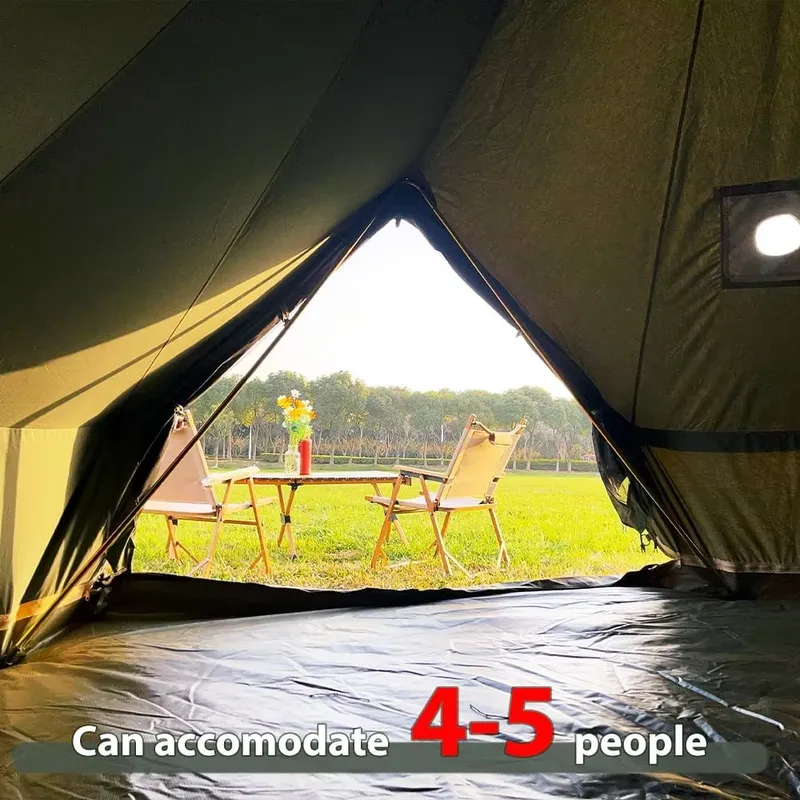 Tente de glamping grand format - Outdoor Yurt Camping avis et prix