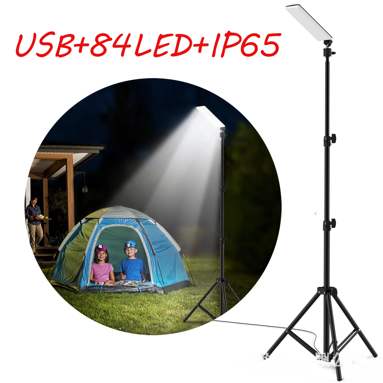 Lampe LED USB 62 avec trépieds - Outdoor Camping Videos avis et prix