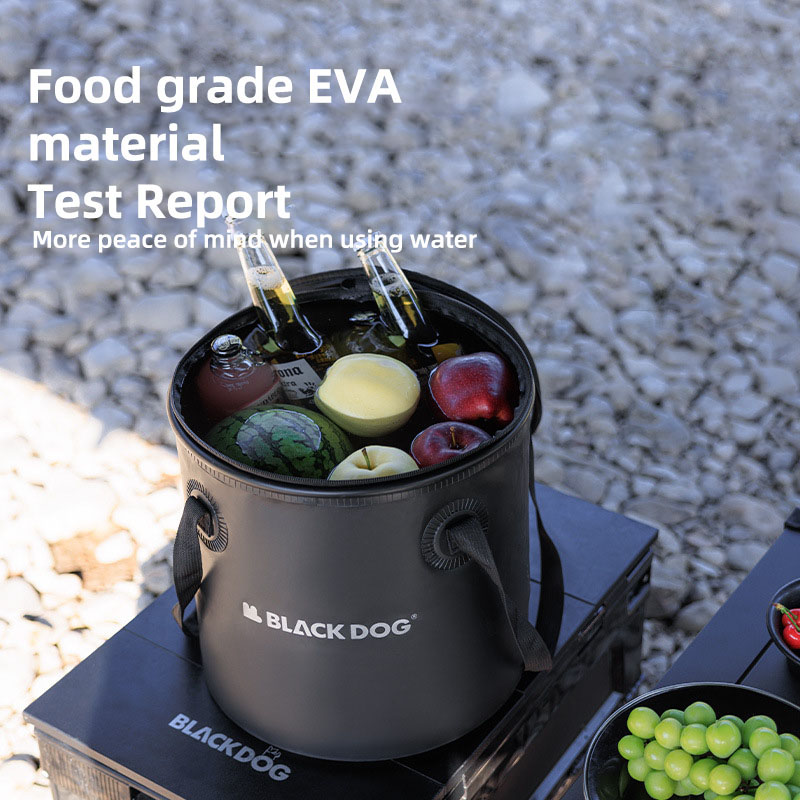 Blackdog seau rond d'eau plian - Outdoor Camping Folding Storage Box avis et prix