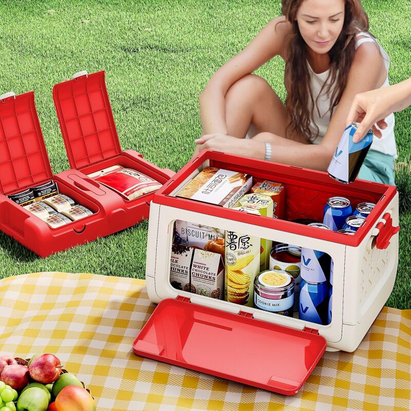 Boîte de rangement pour campin - Outdoor Camping Folding Storage Box avis et prix