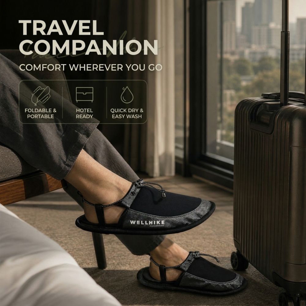 1 paire de chaussons de voyage - Outdoor Camping Slippers avis et prix