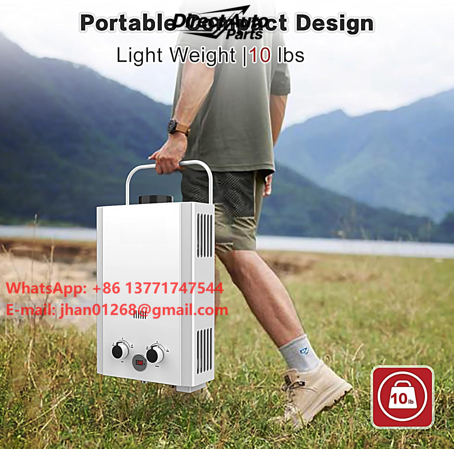 Chauffe-eau sans réservoir au  - Outdoor Camping Hot Water Heater avis et prix