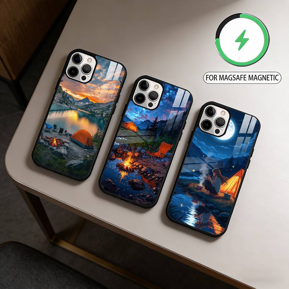 Coque de téléphone pour campin - Outdoor Camping Quotes avis et prix