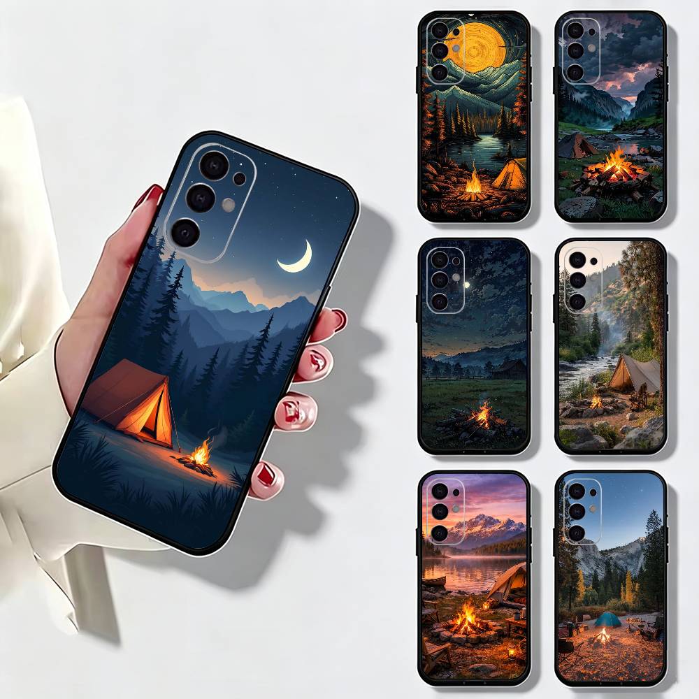 Coque de téléphone en silicone - Outdoor Camping Quotes avis et prix