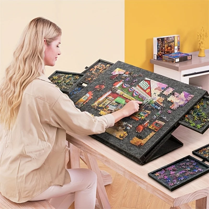 Table de puzzle à 6 tiroirs po - Outdoor Camping Table avis et prix
