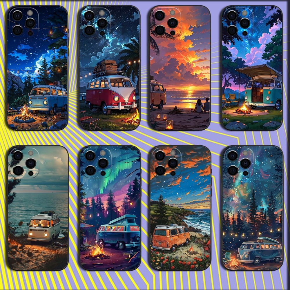 Coats i Van-Coque de téléphone - Outdoor Camping Quotes avis et prix