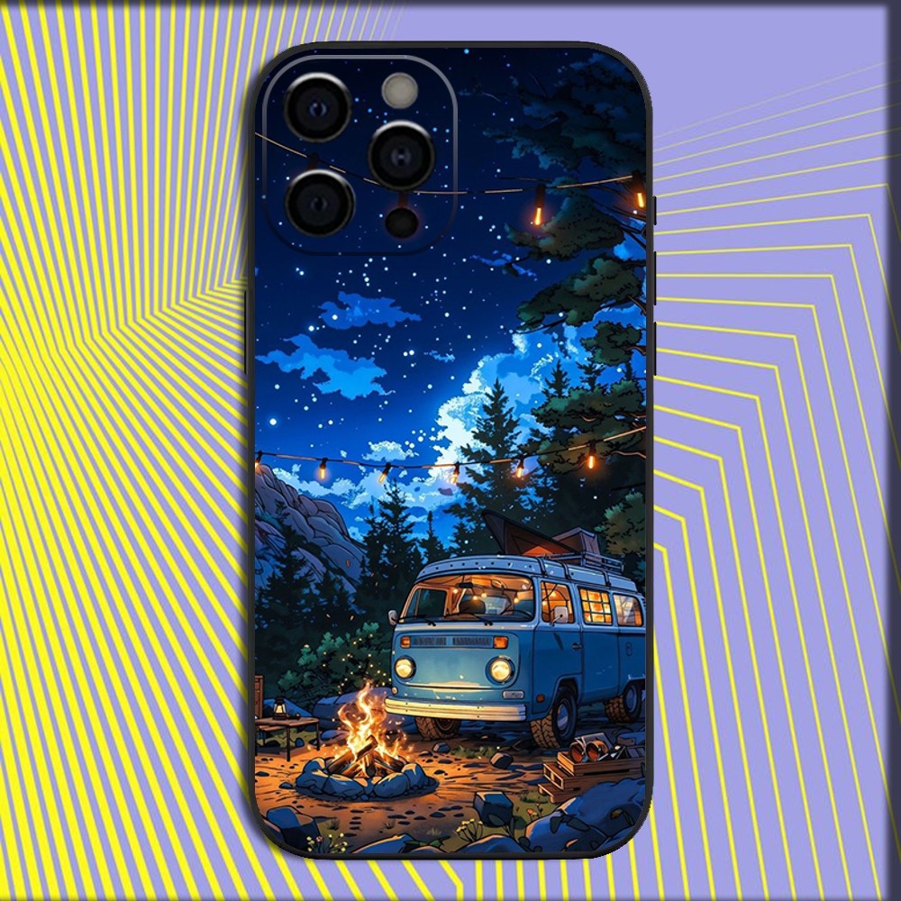Coats i Van-Coque de téléphone - Outdoor Camping Quotes avis et prix