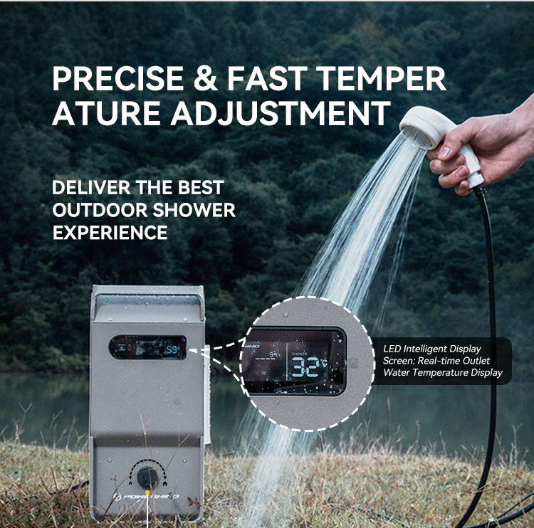 Chauffe-eau extérieur Powerhin - Outdoor Camping Hot Water Heater avis et prix