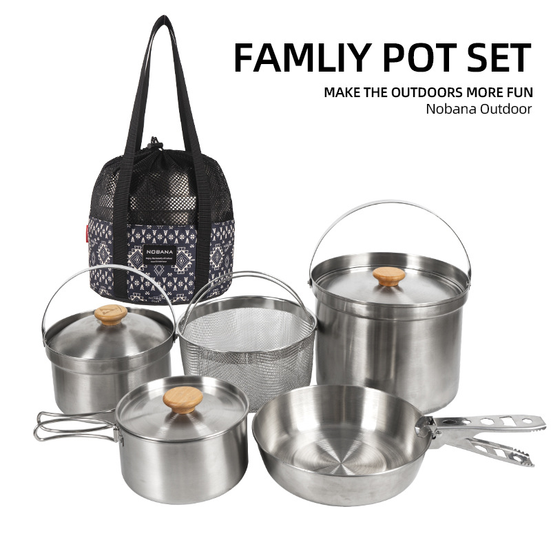 NOBANA plus récent ensemble de - Outdoor Camping Kitchen Set avis et prix
