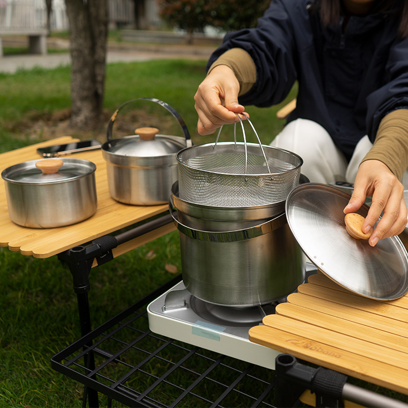 NOBANA plus récent ensemble de - Outdoor Camping Kitchen Set avis et prix
