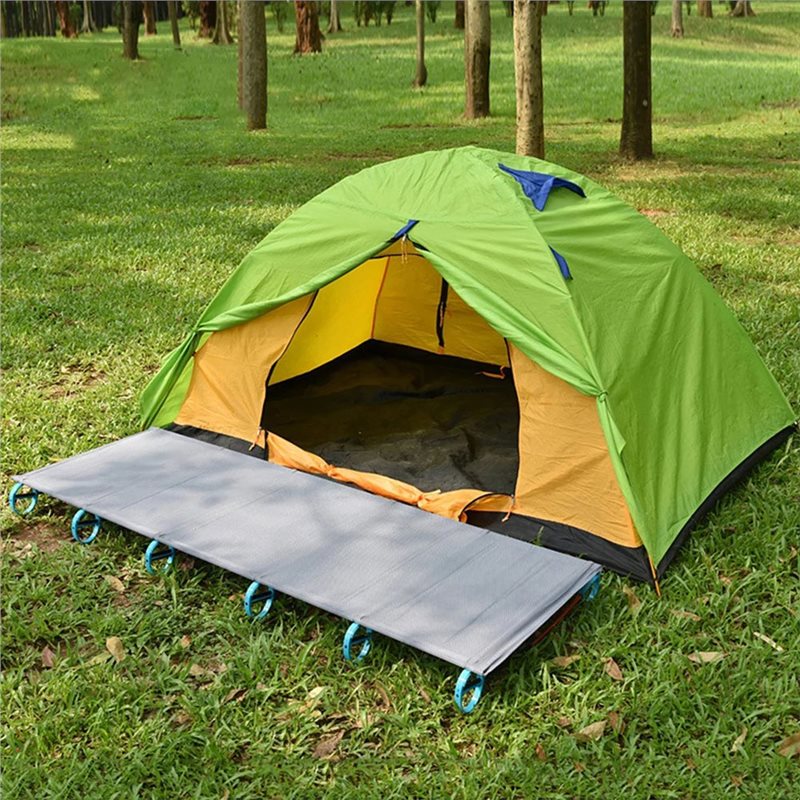 Lit de camping portable A69P p - Outdoor Camping Cot avis et prix