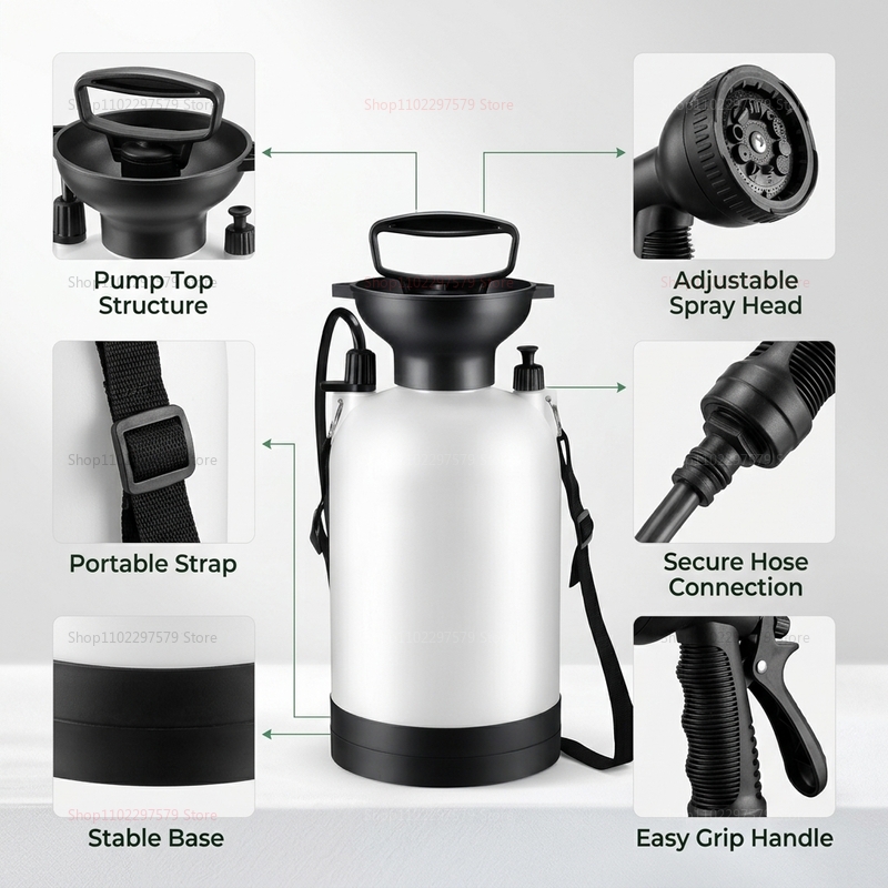 Douche de camping portable 5L, - Outdoor Camping Shower avis et prix