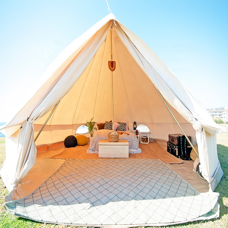 ENJOIN Tente Tipi en Toile de  - Outdoor Yurt Camping avis et prix