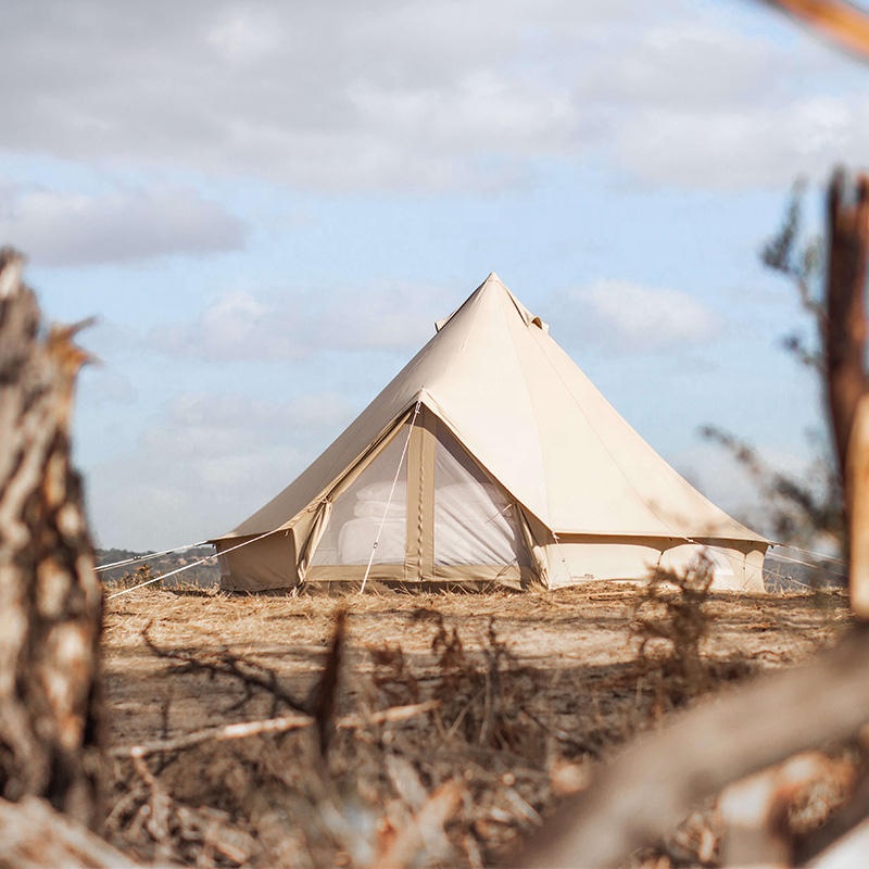 ENJOIN Tente Tipi en Toile de  - Outdoor Yurt Camping avis et prix