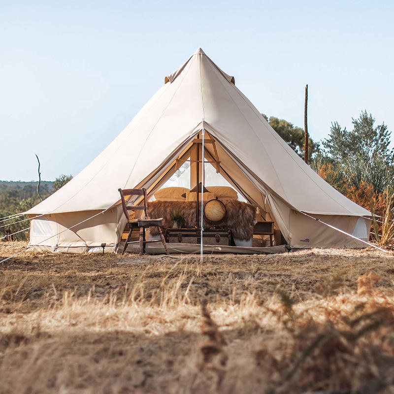 ENJOIN Tente Tipi en Toile de  - Outdoor Yurt Camping avis et prix