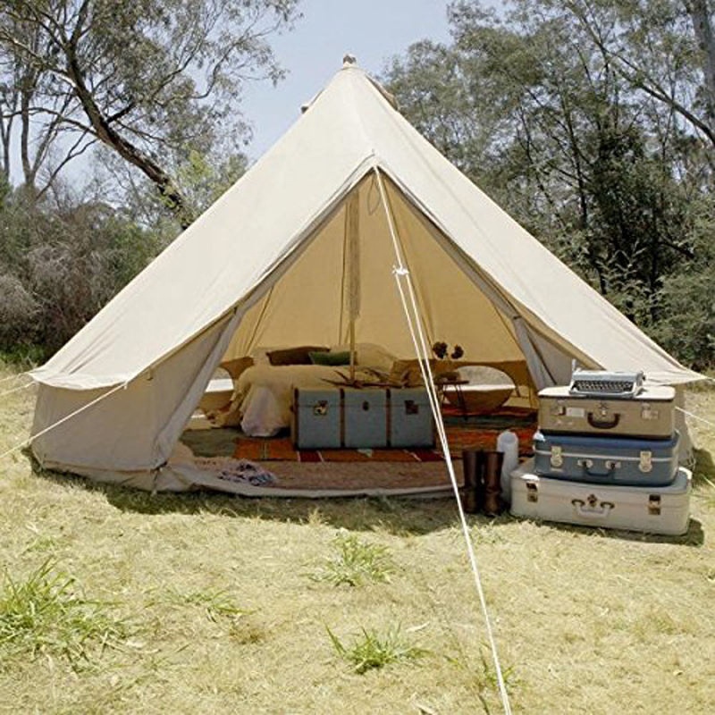 ENJOIN Tente Tipi en Toile de  - Outdoor Yurt Camping avis et prix