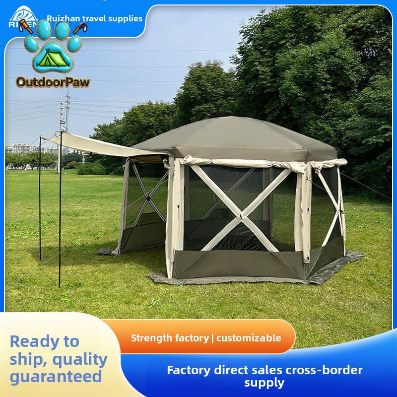 Tente de camping hexagonale, a - Outdoor Yurt Camping avis et prix