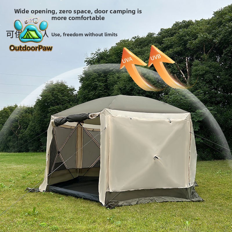 Tente de camping hexagonale, a - Outdoor Yurt Camping avis et prix
