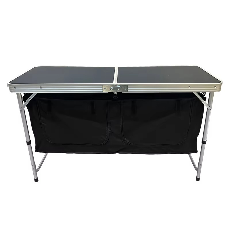 Table de camping pliante en al - Outdoor Camping Folding Storage Box avis et prix
