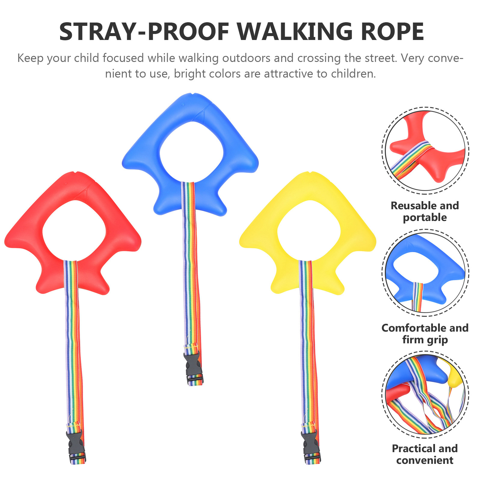 3 pièces de corde de marche pr - Outdoor Camping For Kids avis et prix