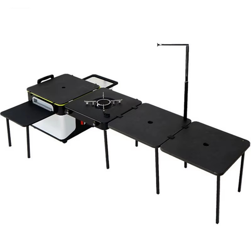 Boîte de cuisine de camping po - Outdoor Camping Kitchen Set avis et prix