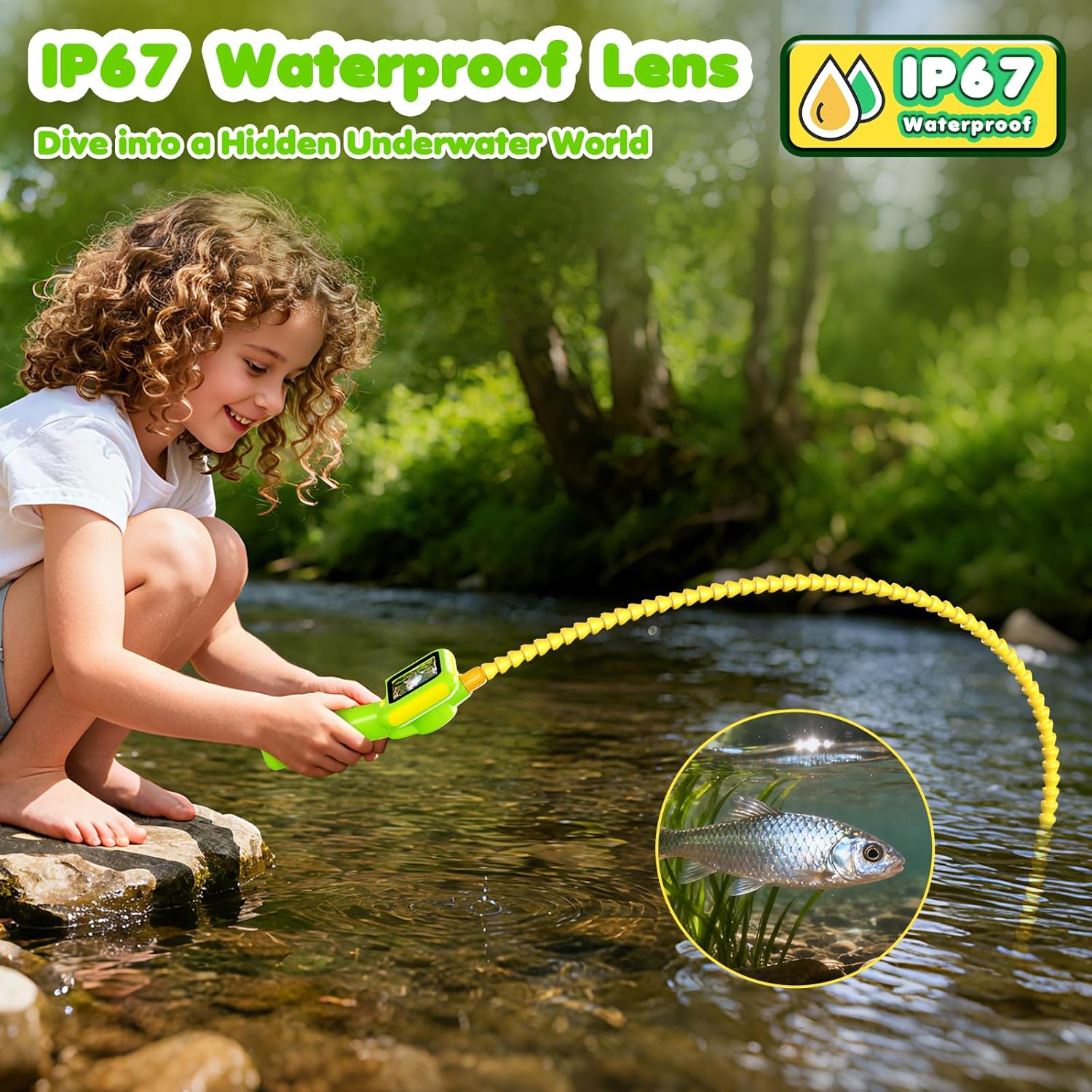 Endoscope pour enfants, caméra - Outdoor Camping For Kids avis et prix