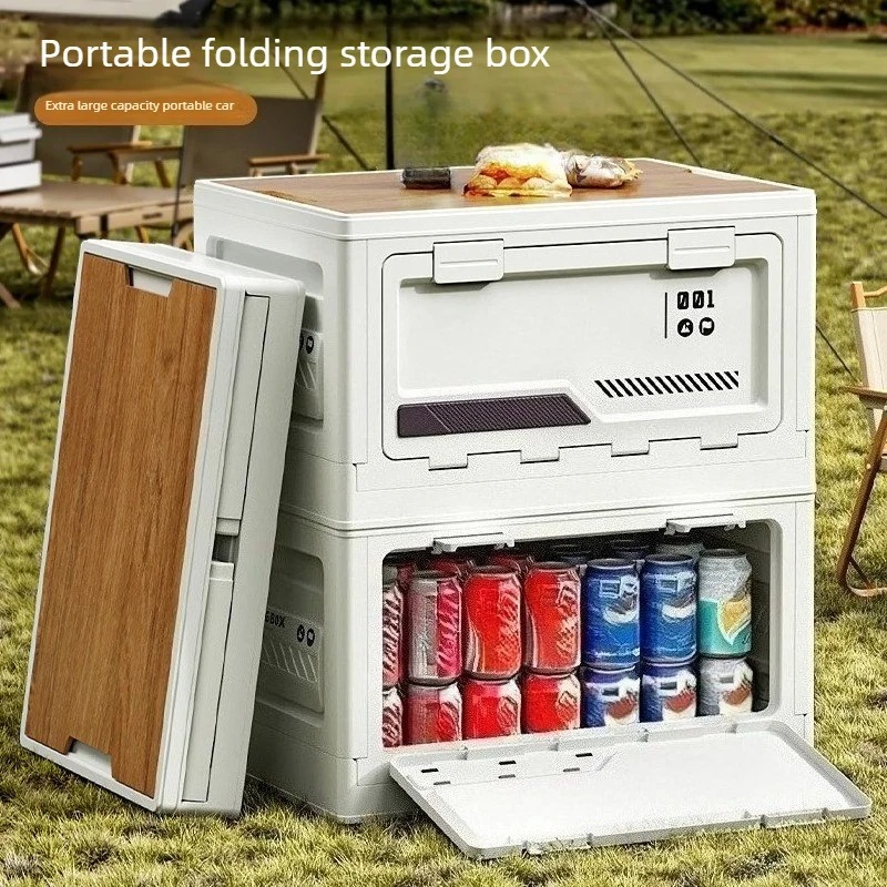 Boîte de rangement pliable en  - Outdoor Camping Folding Storage Box avis et prix