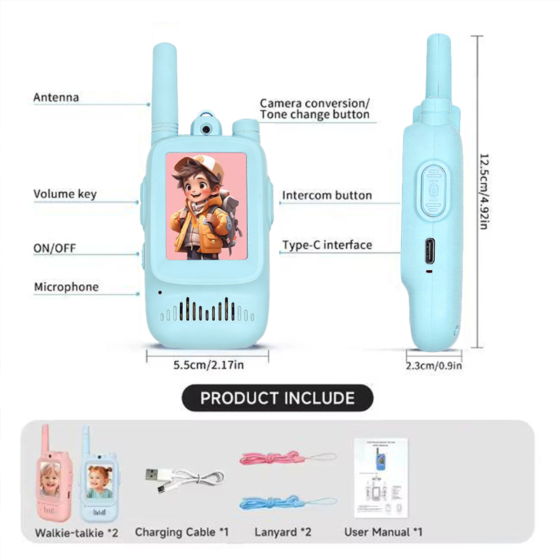 2 talkies-walkies vidéo pour e - Outdoor Camping Videos avis et prix