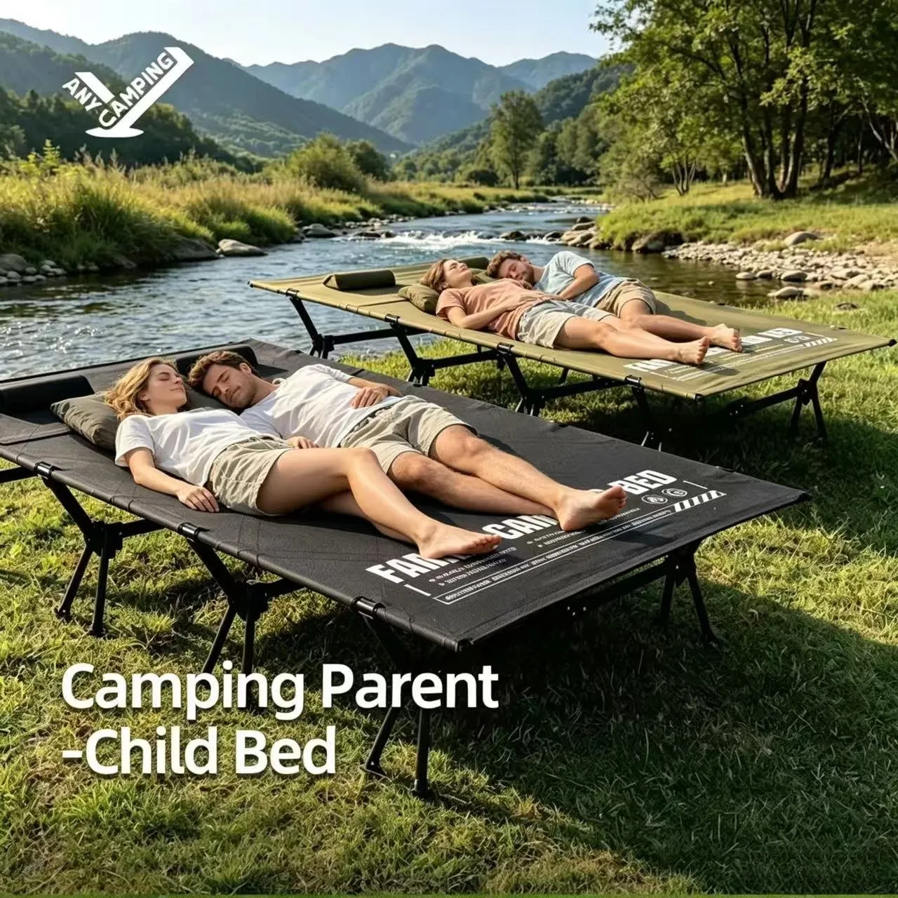 Lit de camping pliable pour de - Outdoor Camping Cot avis et prix