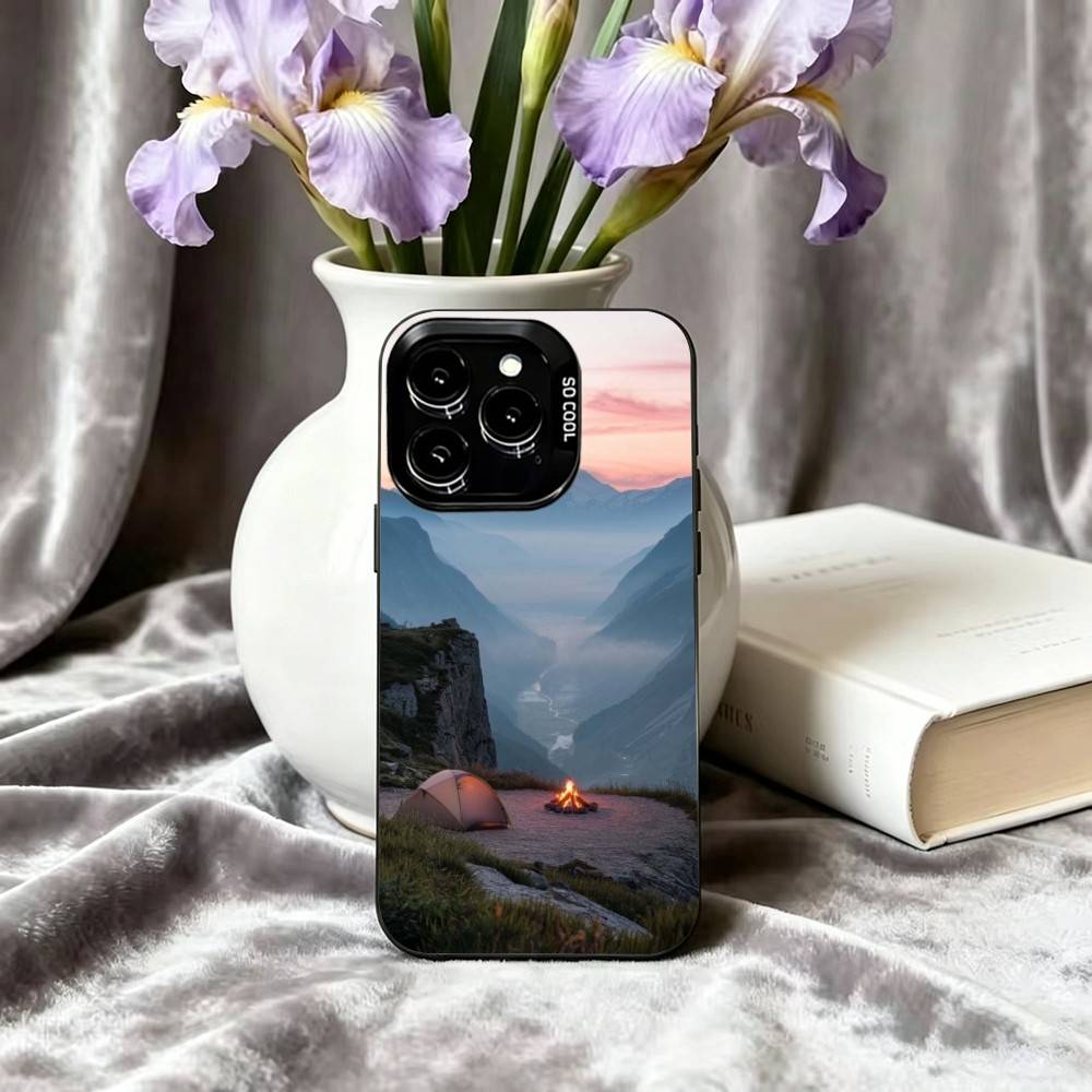 Coque de téléphone pour campin - Outdoor Camping Quotes avis et prix