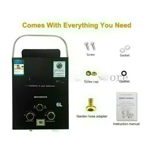 Chauffe-eau instantané au prop - Outdoor Camping Hot Water Heater avis et prix