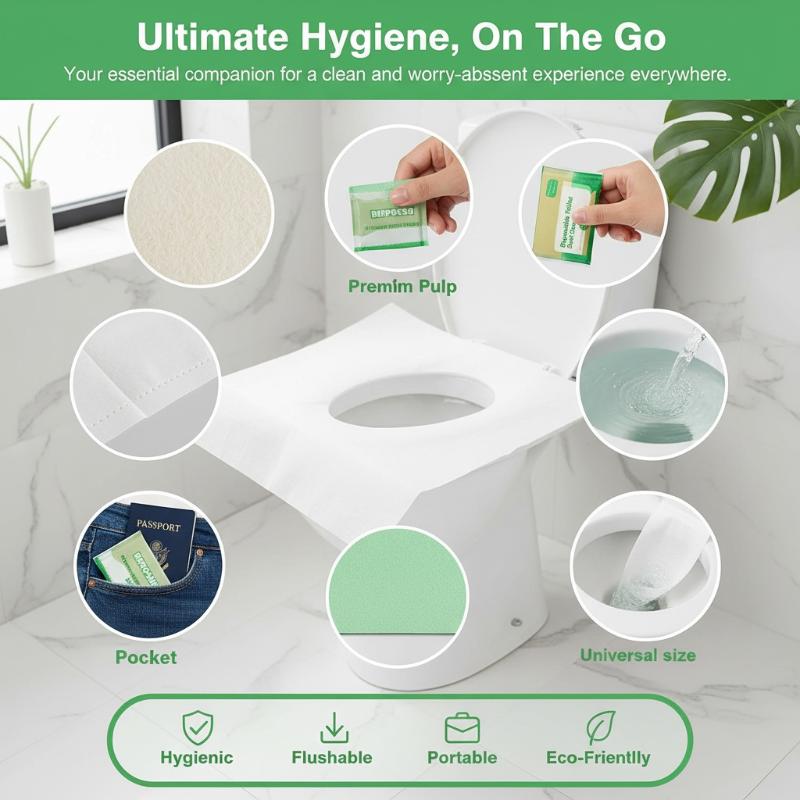 Couvre-siège de toilette jetab - Portable Camp Toilet avis et prix